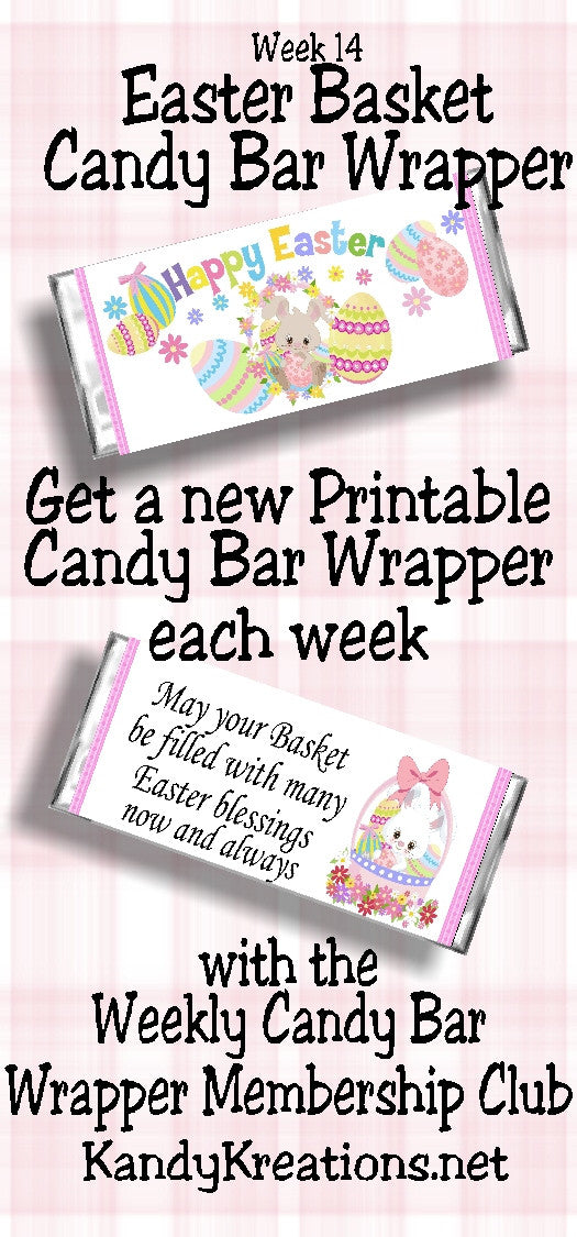 2017 Candy Bar Wrapper Membership Club