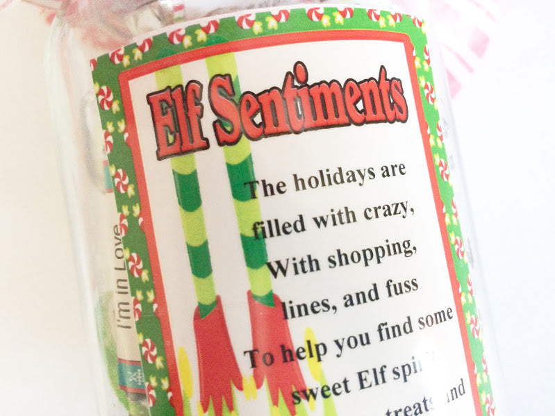 Elf Movie Quotes Candy Jar Download