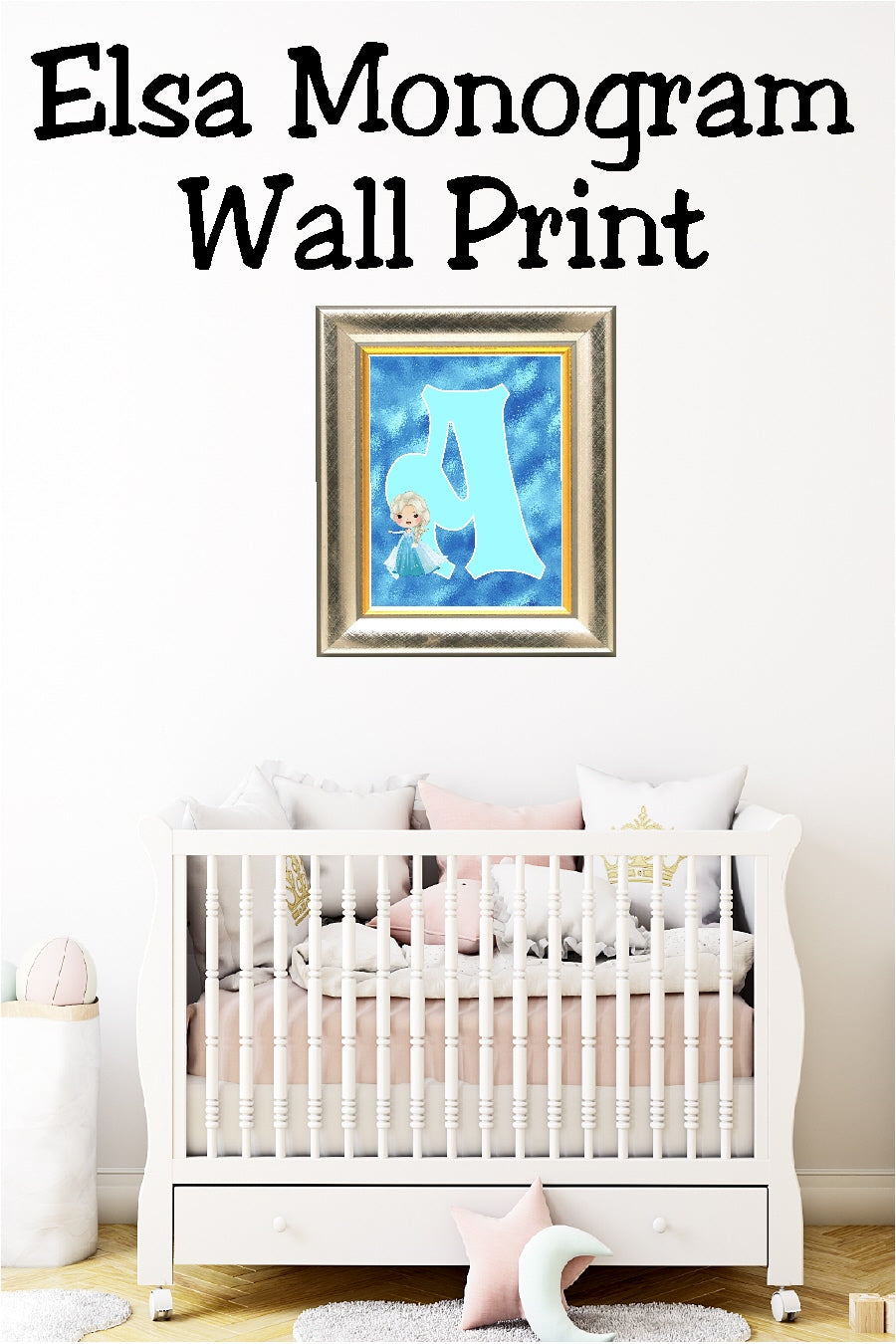 Elsa Monogram Print