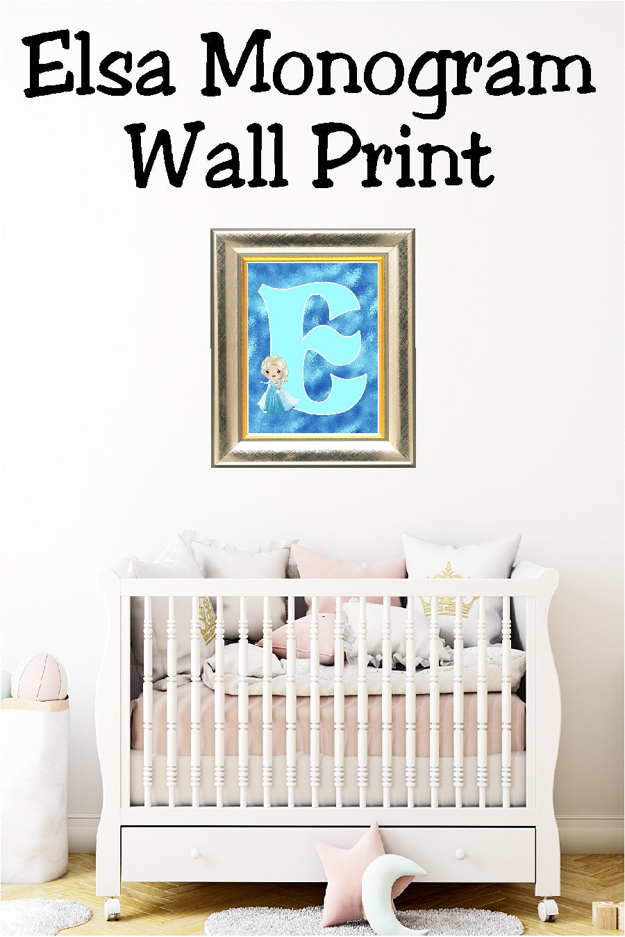 Elsa Monogram Print