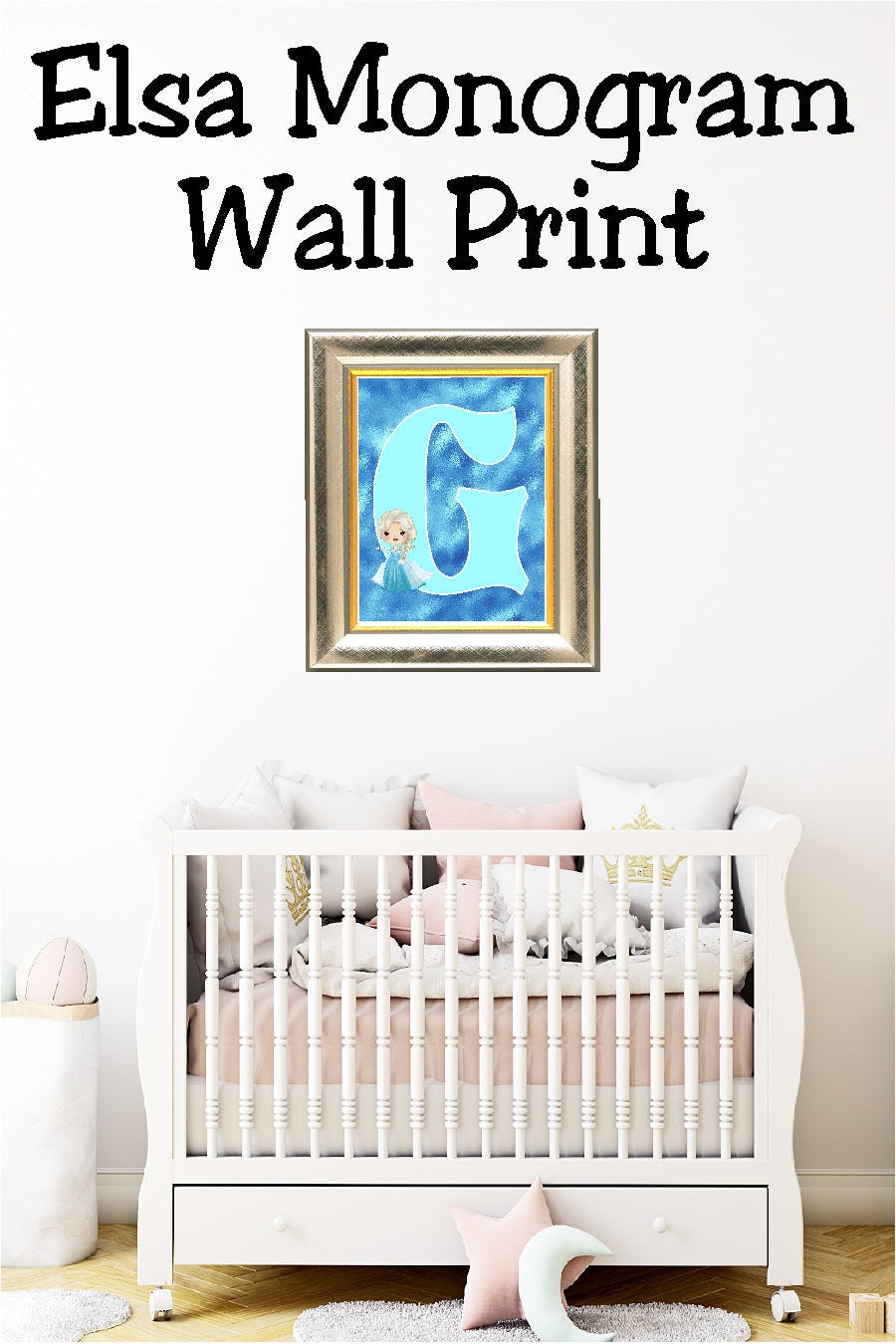 Elsa Monogram Print