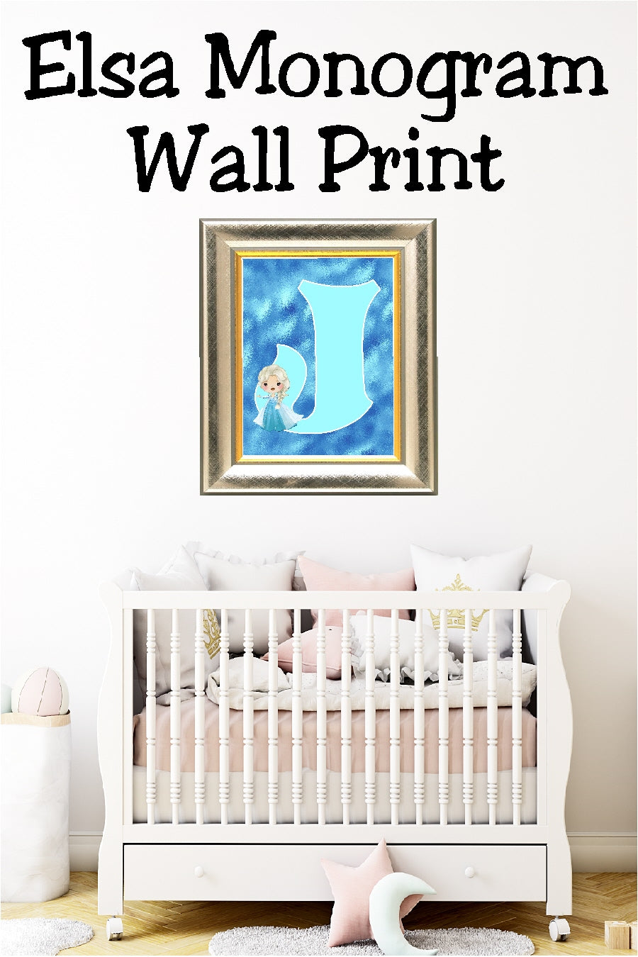 Elsa Monogram Print