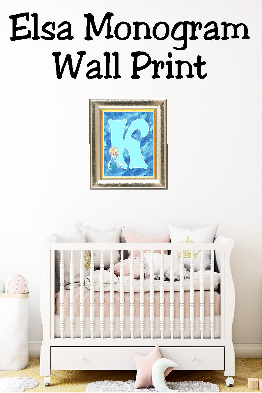 Elsa Monogram Print
