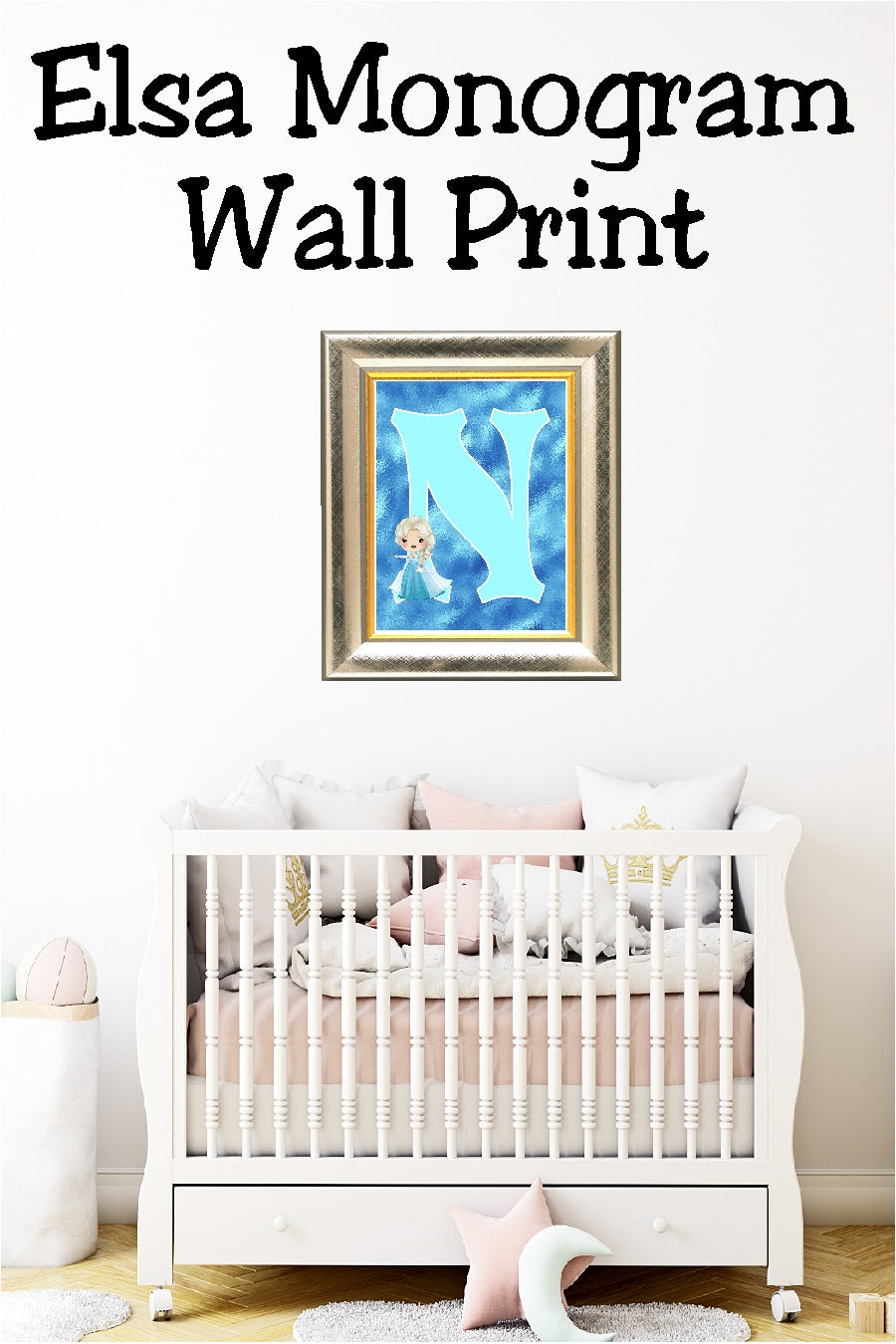 Elsa Monogram Print