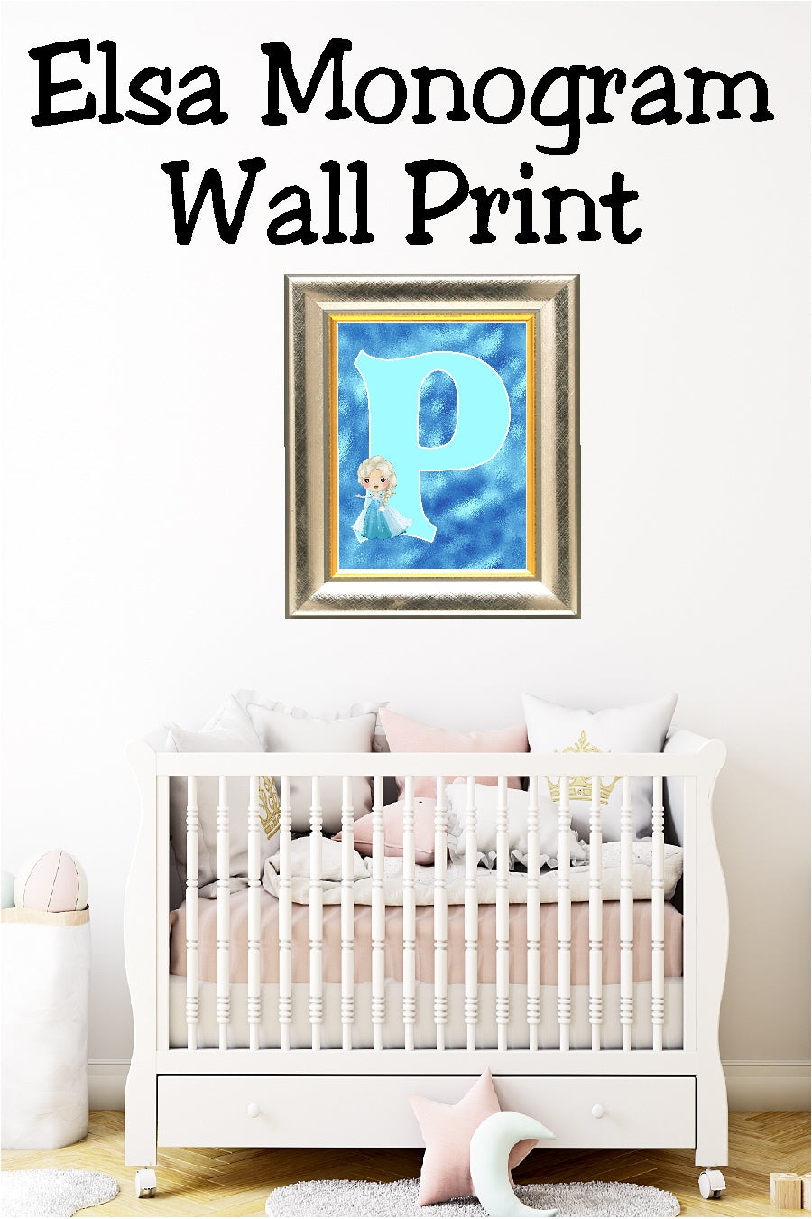 Elsa Monogram Print