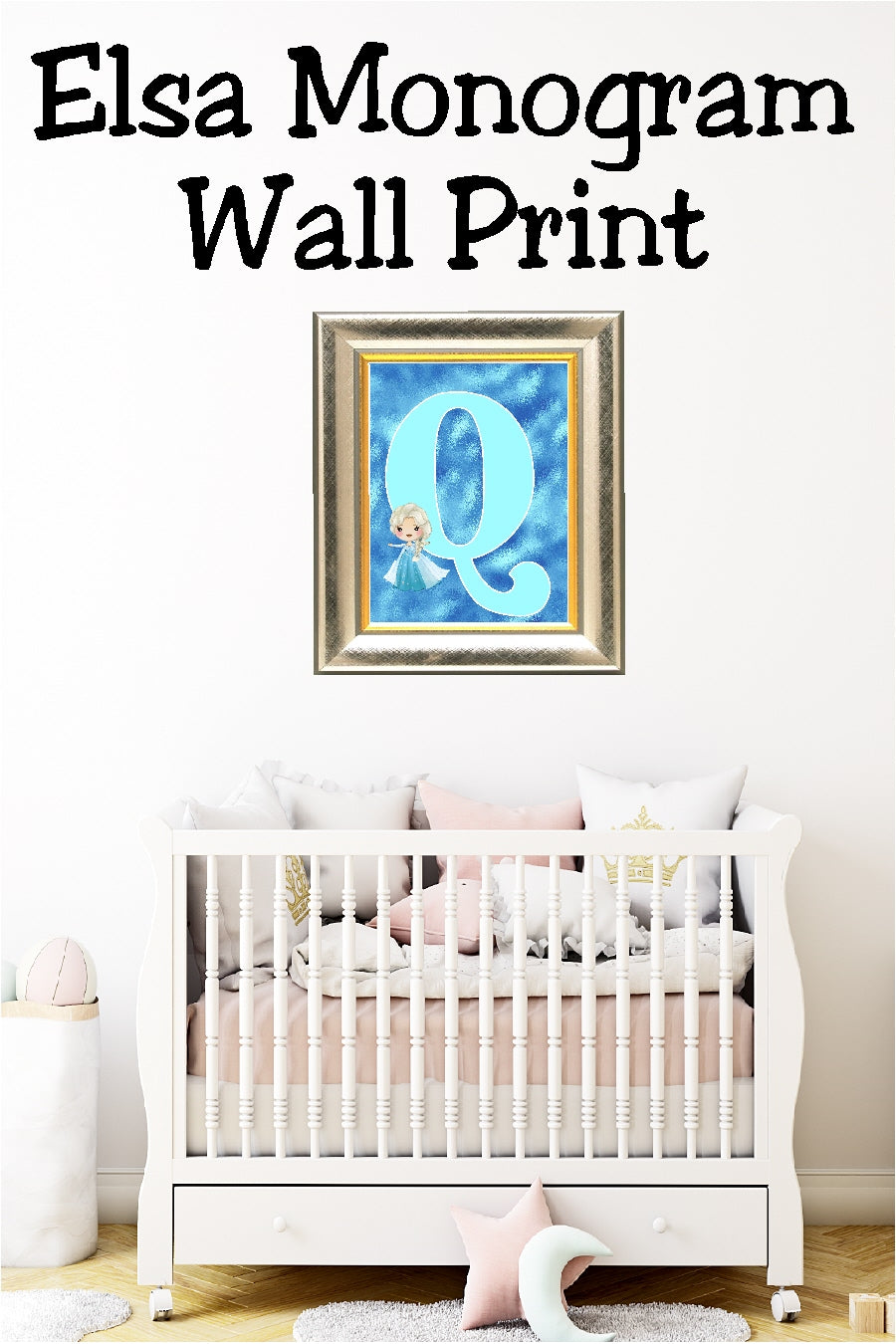 Elsa Monogram Print