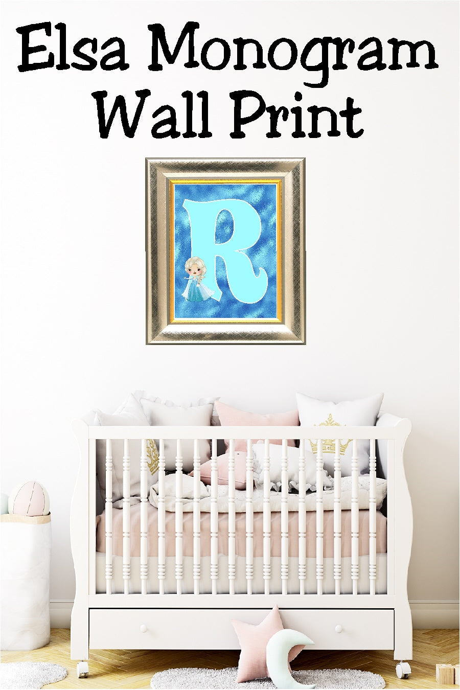 Elsa Monogram Print