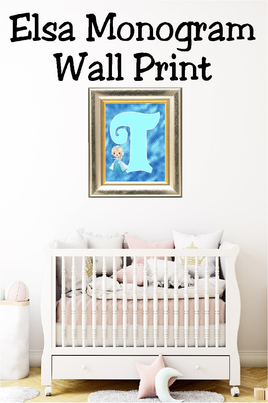 Elsa Monogram Print