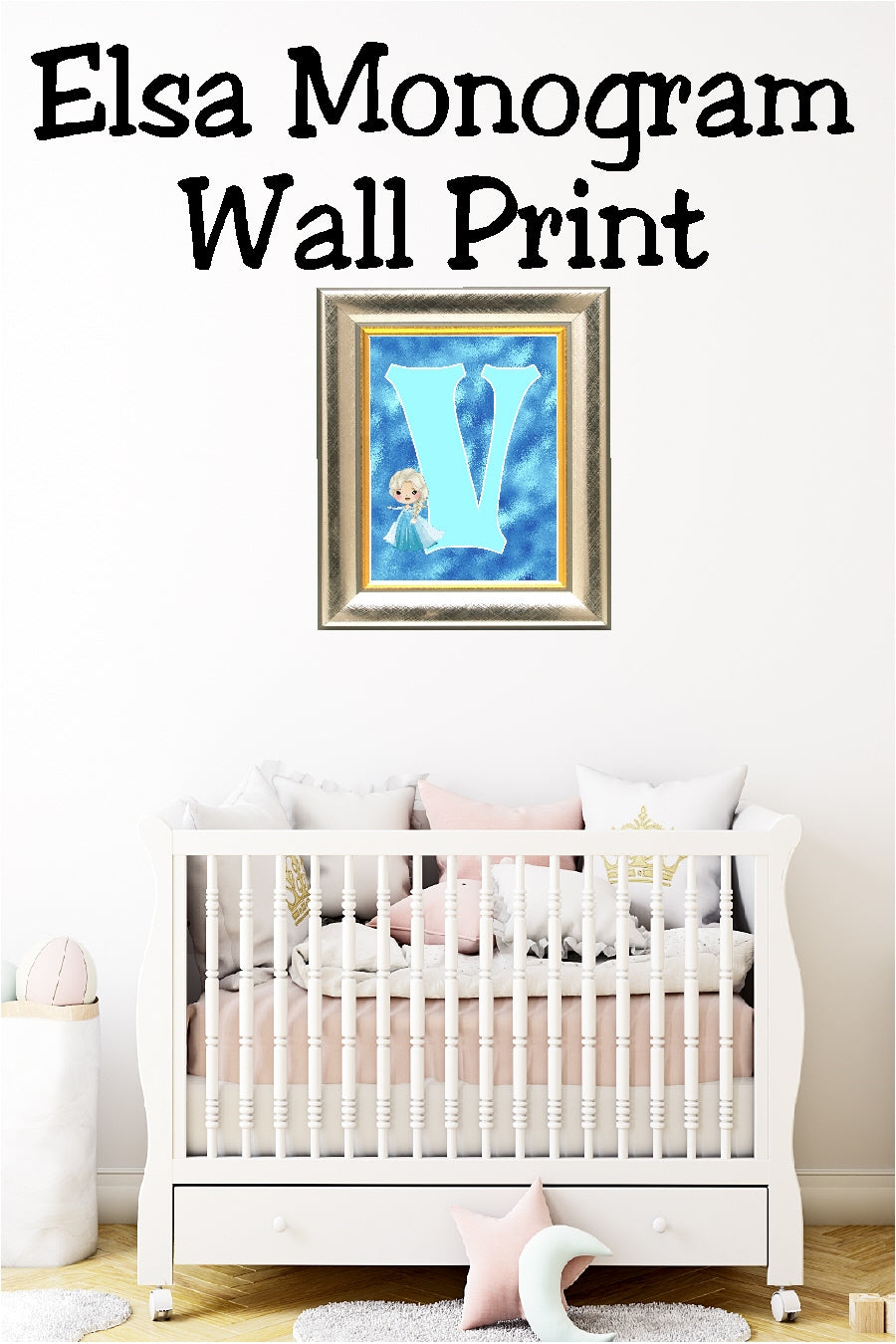 Elsa Monogram Print