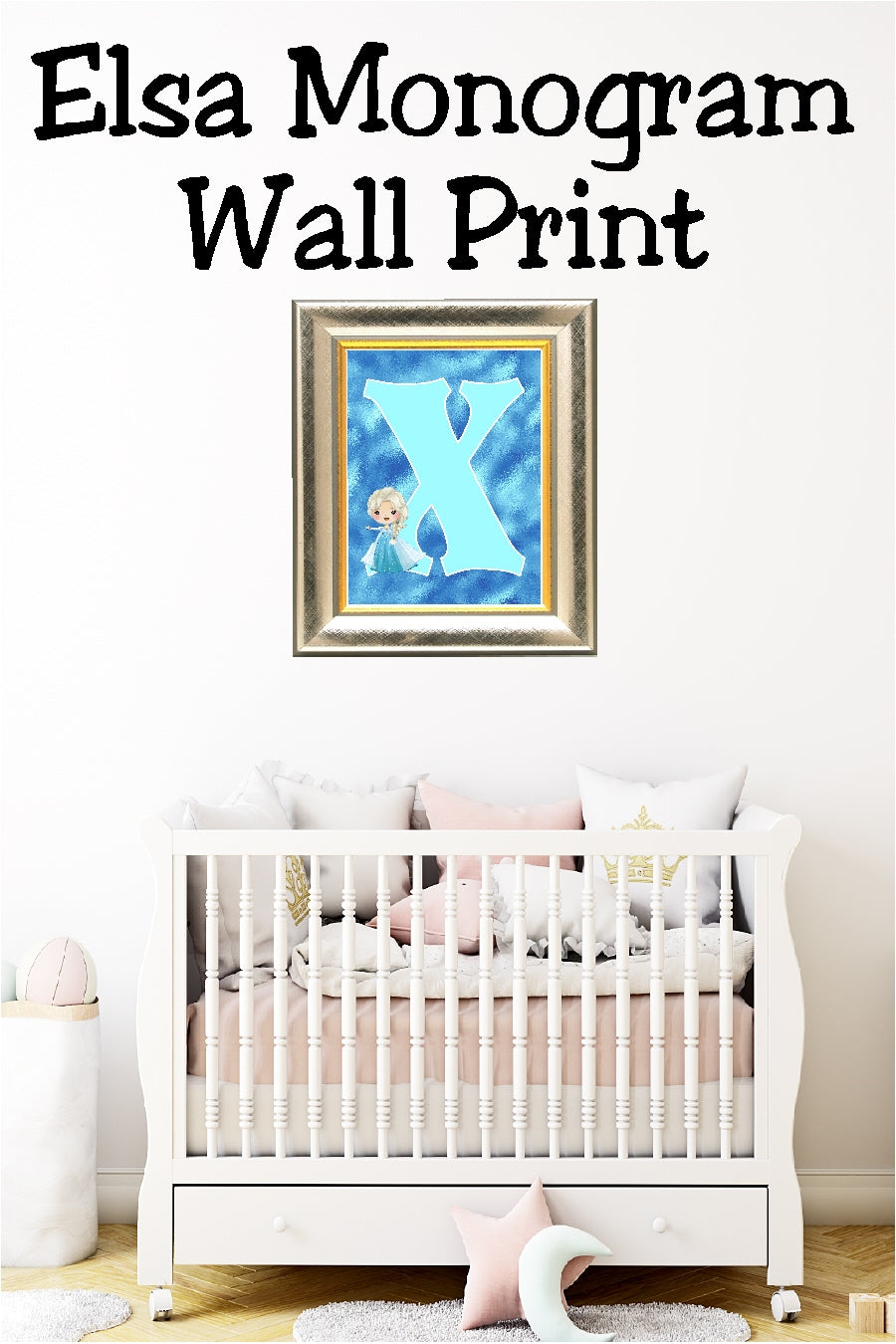 Elsa Monogram Print