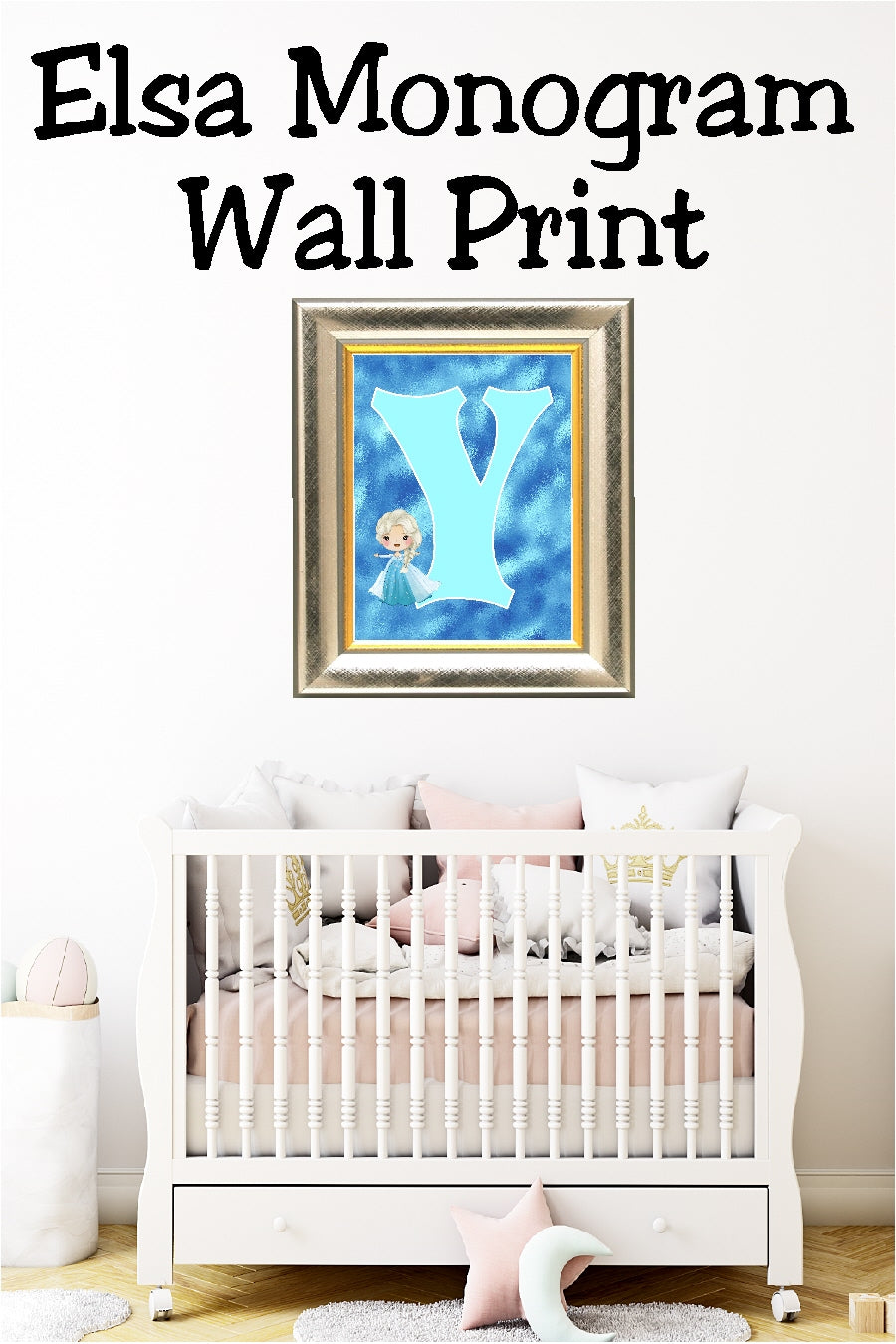 Elsa Monogram Print