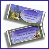 Fall in Love Valentine Printable Candy Bar Wrappers