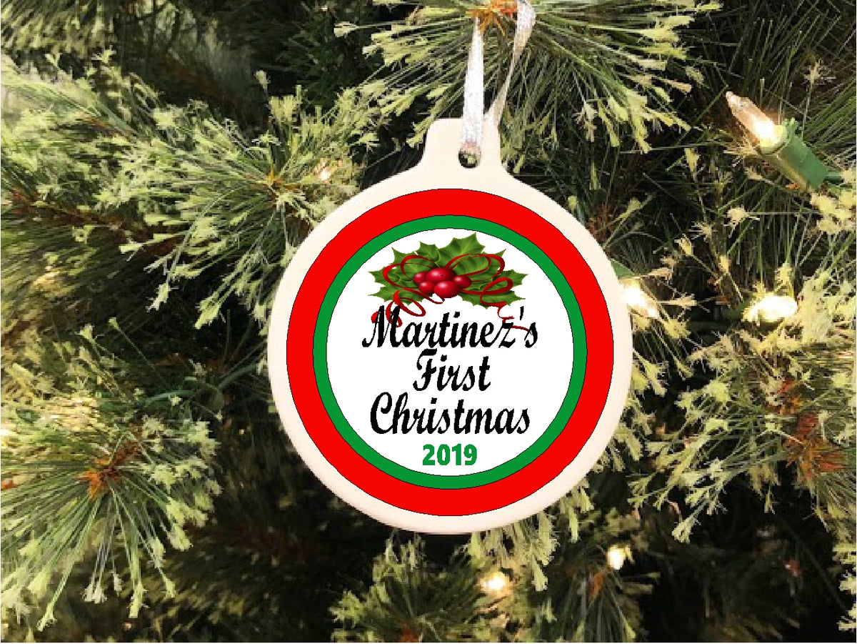 Family's First Christmas Ornament