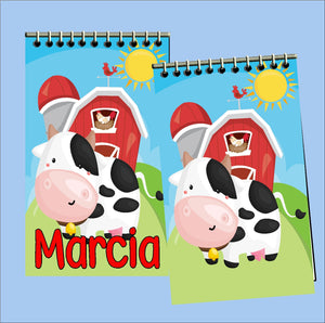 Farm Animal Personalized Notebooks