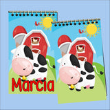 Farm Animal Personalized Notebooks