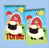 Farm Animal Personalized Notebooks