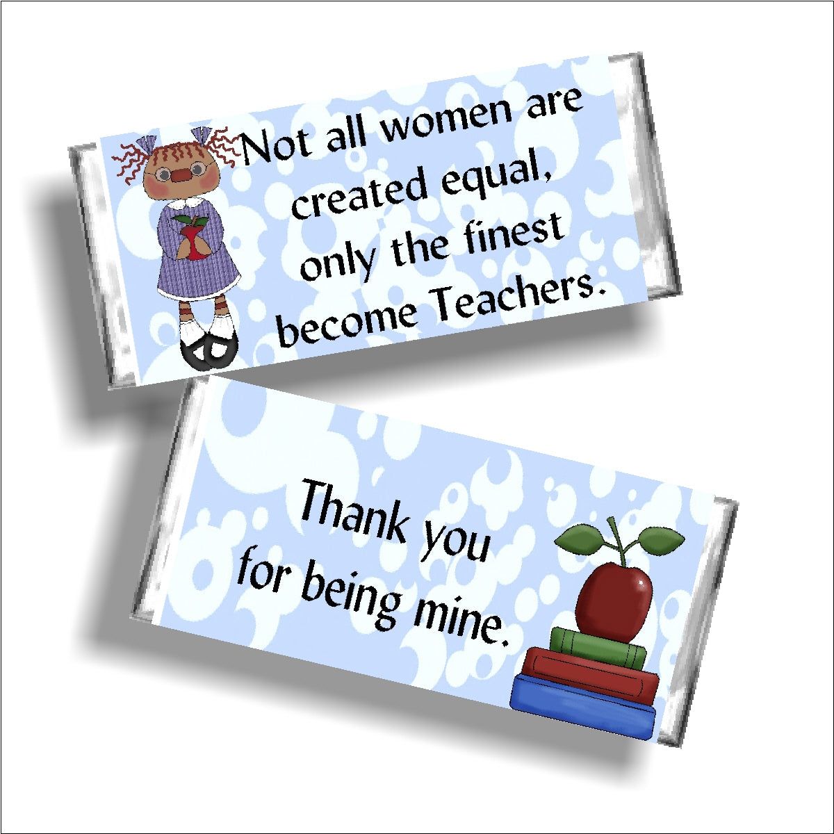 Finest Teacher Candy Bar Wrapper