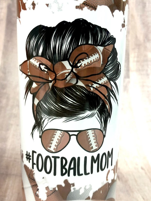 Football Mom 20oz Tumbler  *158