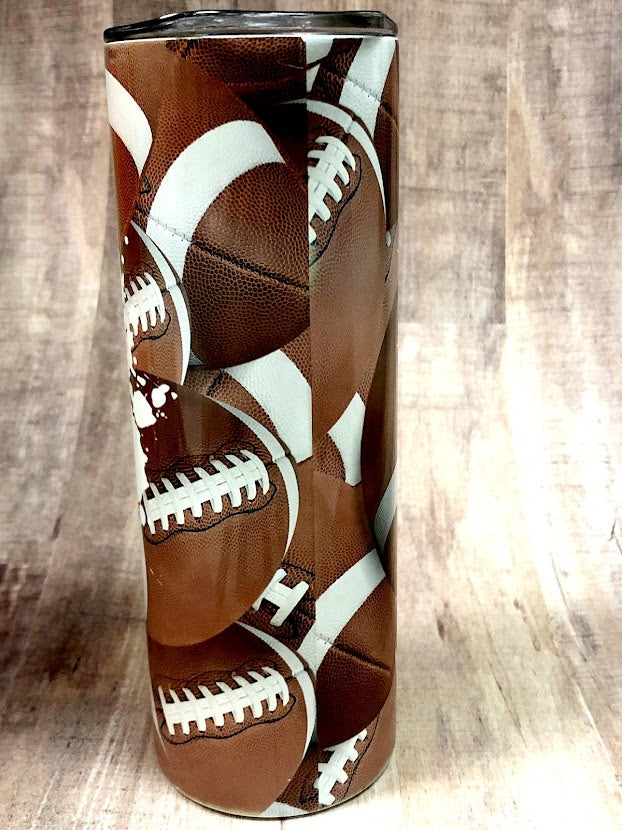 Football Mom 20oz Tumbler  *158