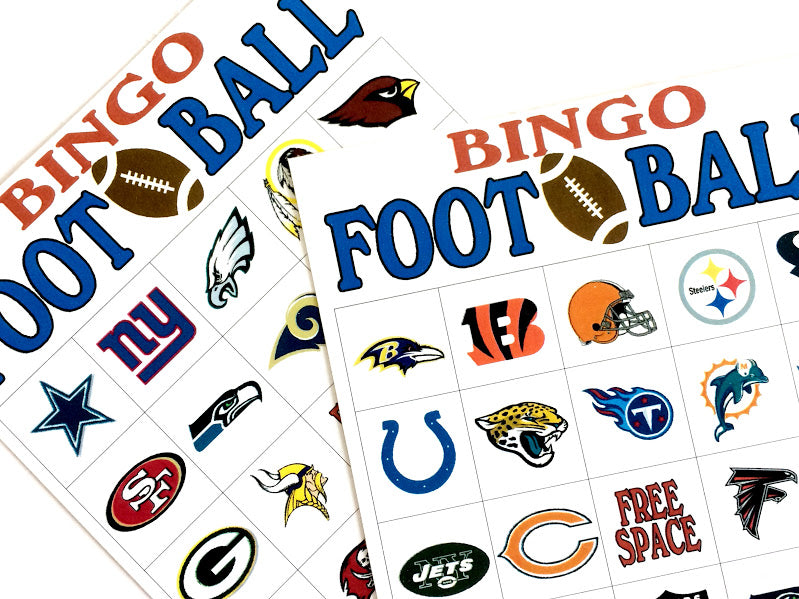 NFL Football Bingo Game Printable