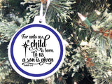 Nativity Christmas Ornament
