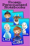 Frozen Personalized Mini Notebooks Set 3