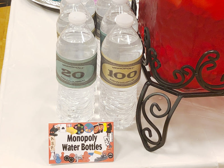 Game Night Party Table Card Printable