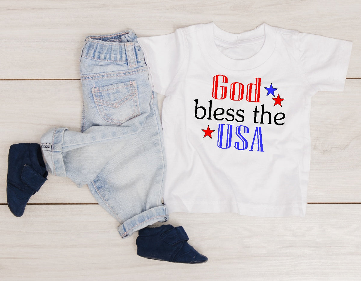 God Bless the USA Printable/Sublimation/SVG Cut File