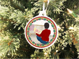 First Christmas as Grandma Personalized Christmas Ornament