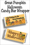 Halloween Candy Bar Wrapper Printable Set