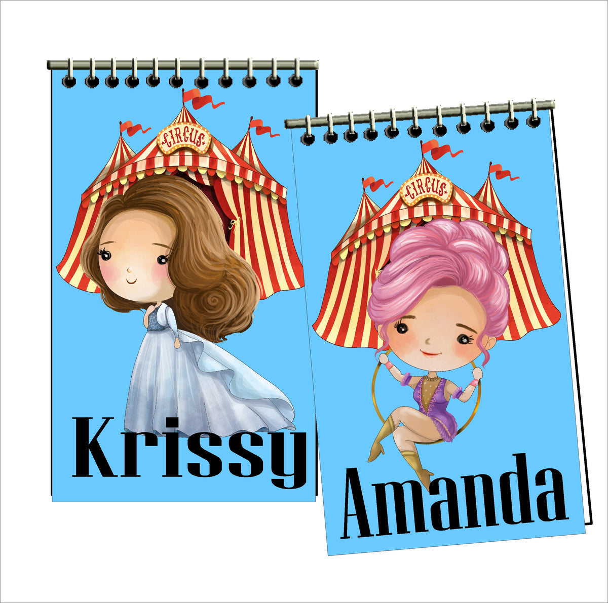 Greatest Showman Party Favor Personalized Notebook