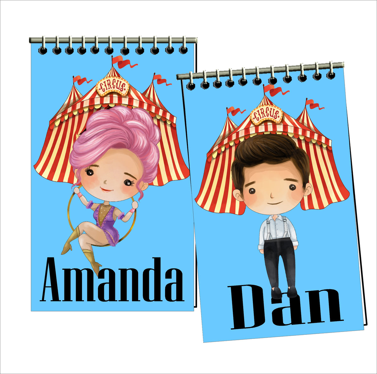 Greatest Showman Party Favor Personalized Notebook