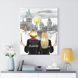 Harry Potter Hogwarts Personalized Canvas Gallery Wraps