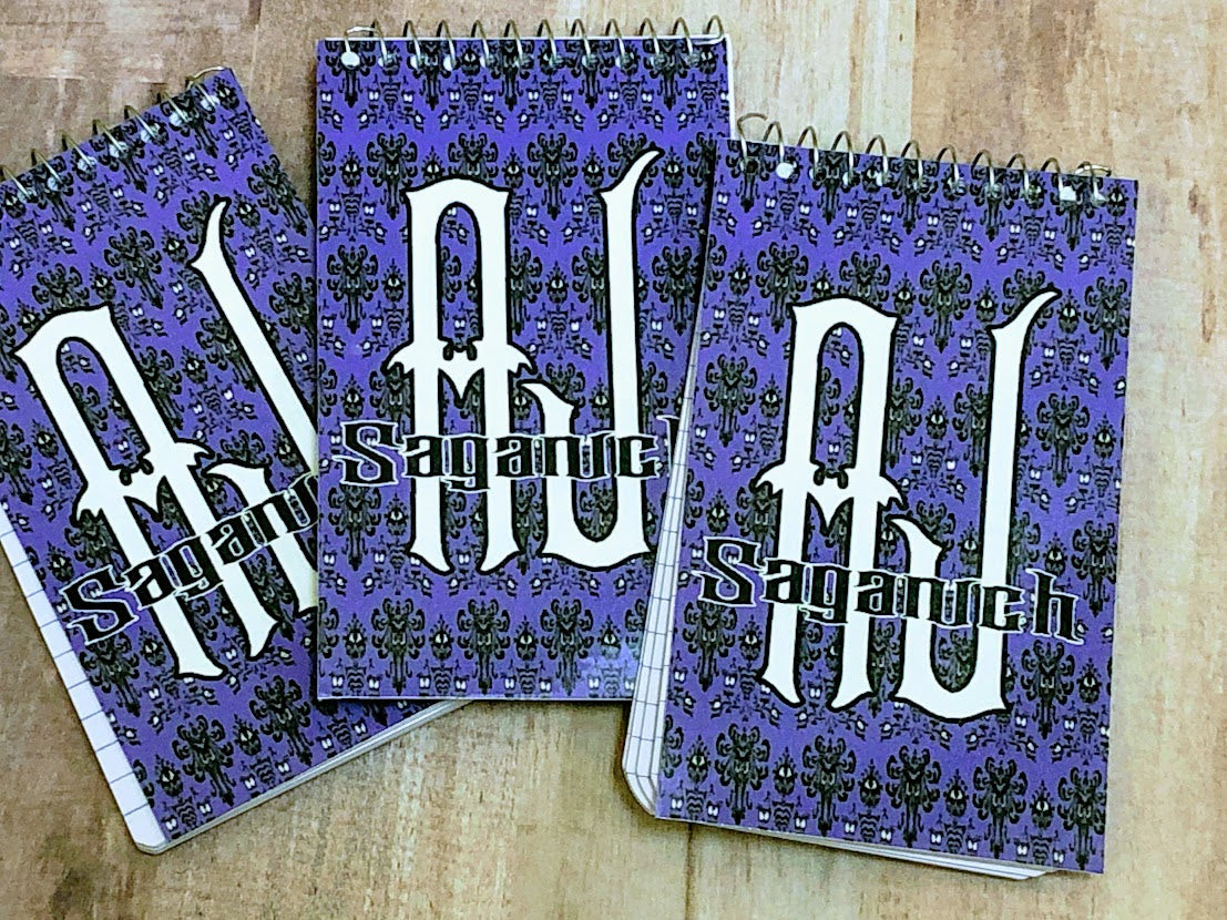 Haunted Mansion Wallpaper Personalized Notebooks