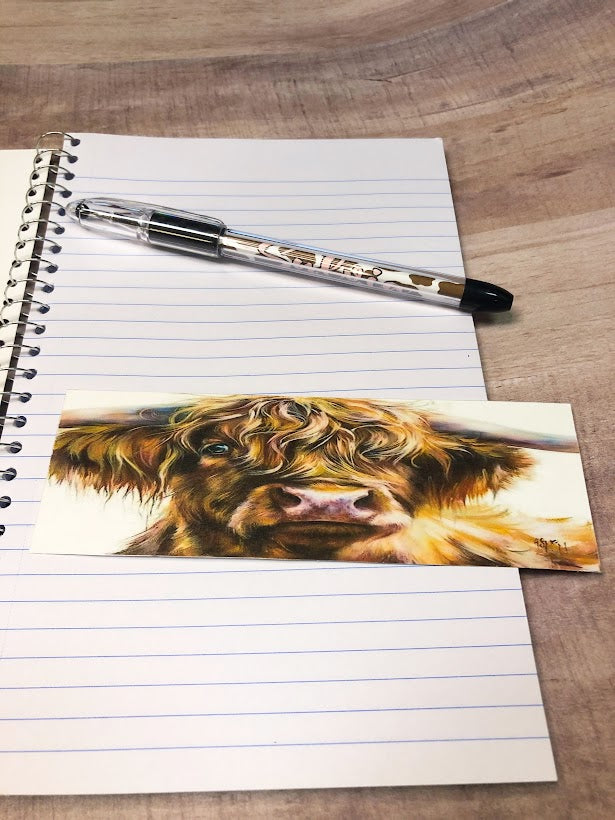 Highland Cow Personalized Notebook Gift Set