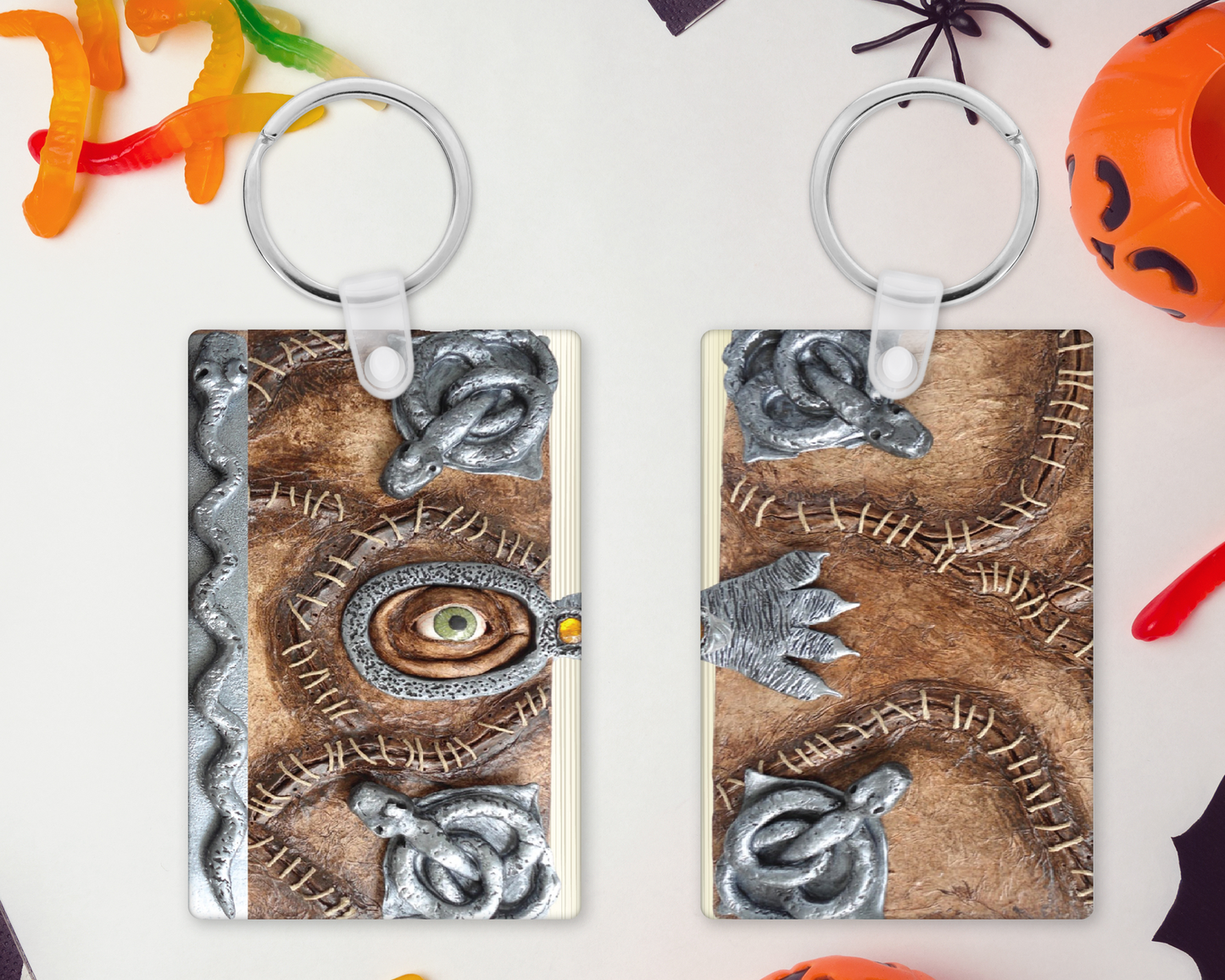 Hocus Pocus Spellbook Keychain