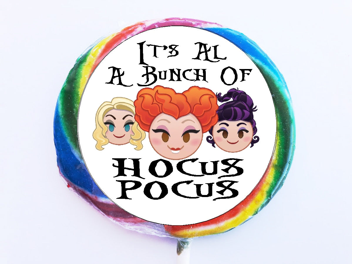Hocus Pocus Quote Circle Printables