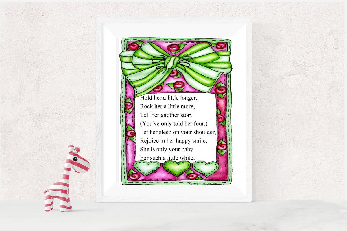 Hold Your Baby Printable