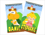 Super Mario Personalized Mini Notebooks