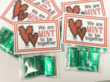 Mint To Be Valentine Candy Bag Topper Printable