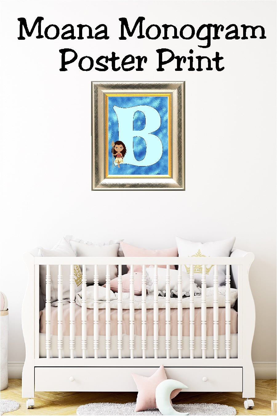 Moana Monogram Print