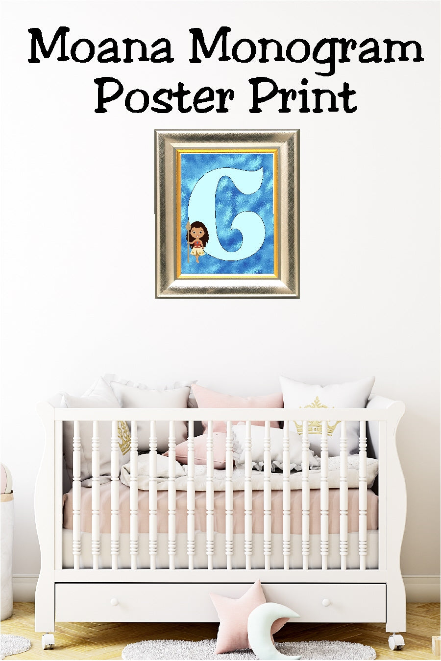 Moana Monogram Print