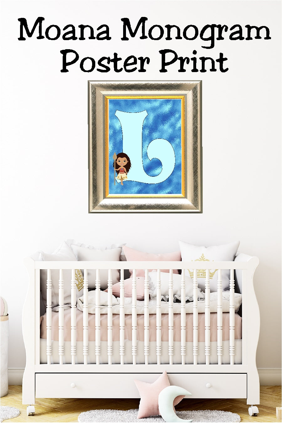 Moana Monogram Print