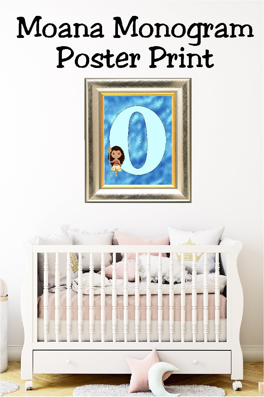 Moana Monogram Print