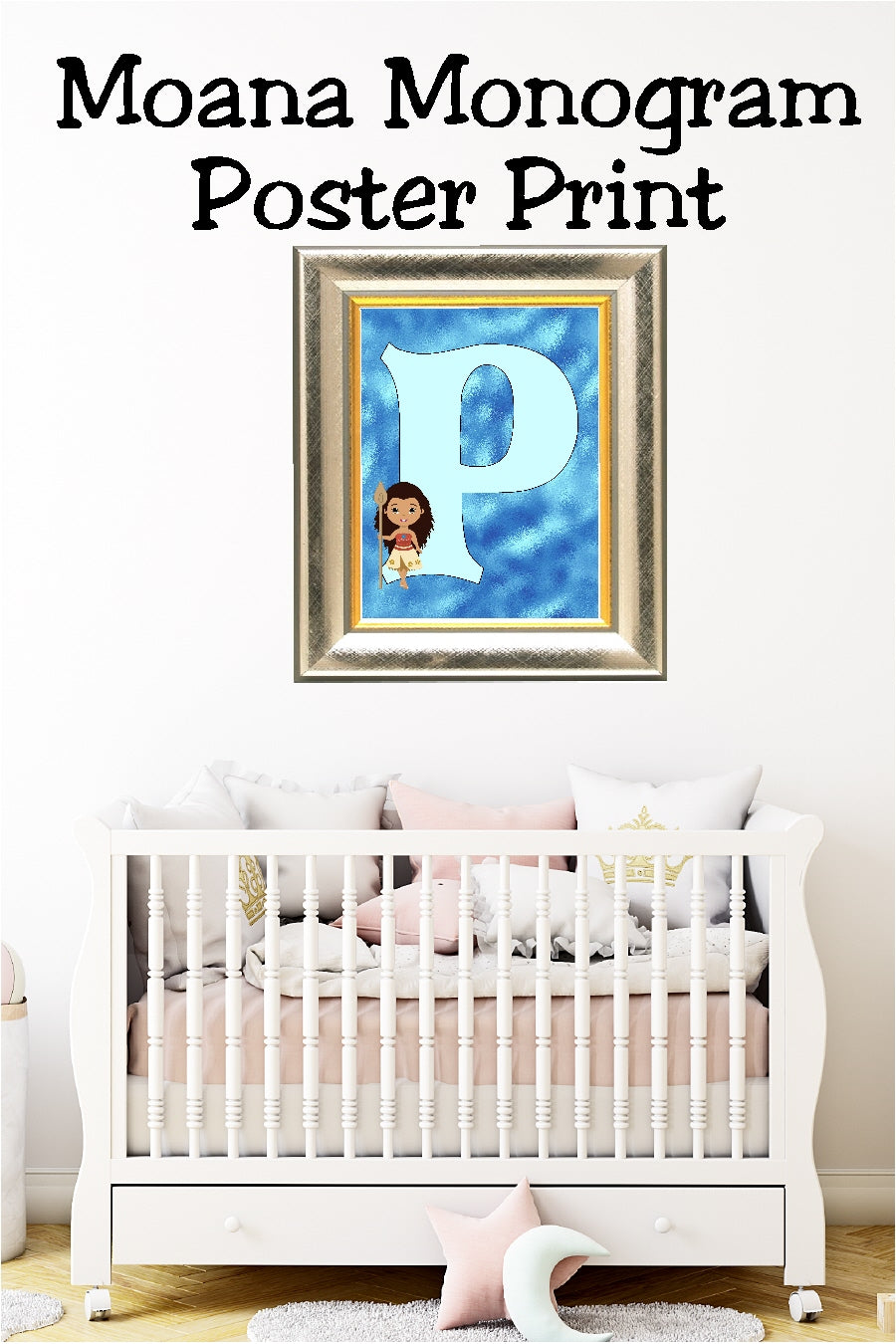 Moana Monogram Print