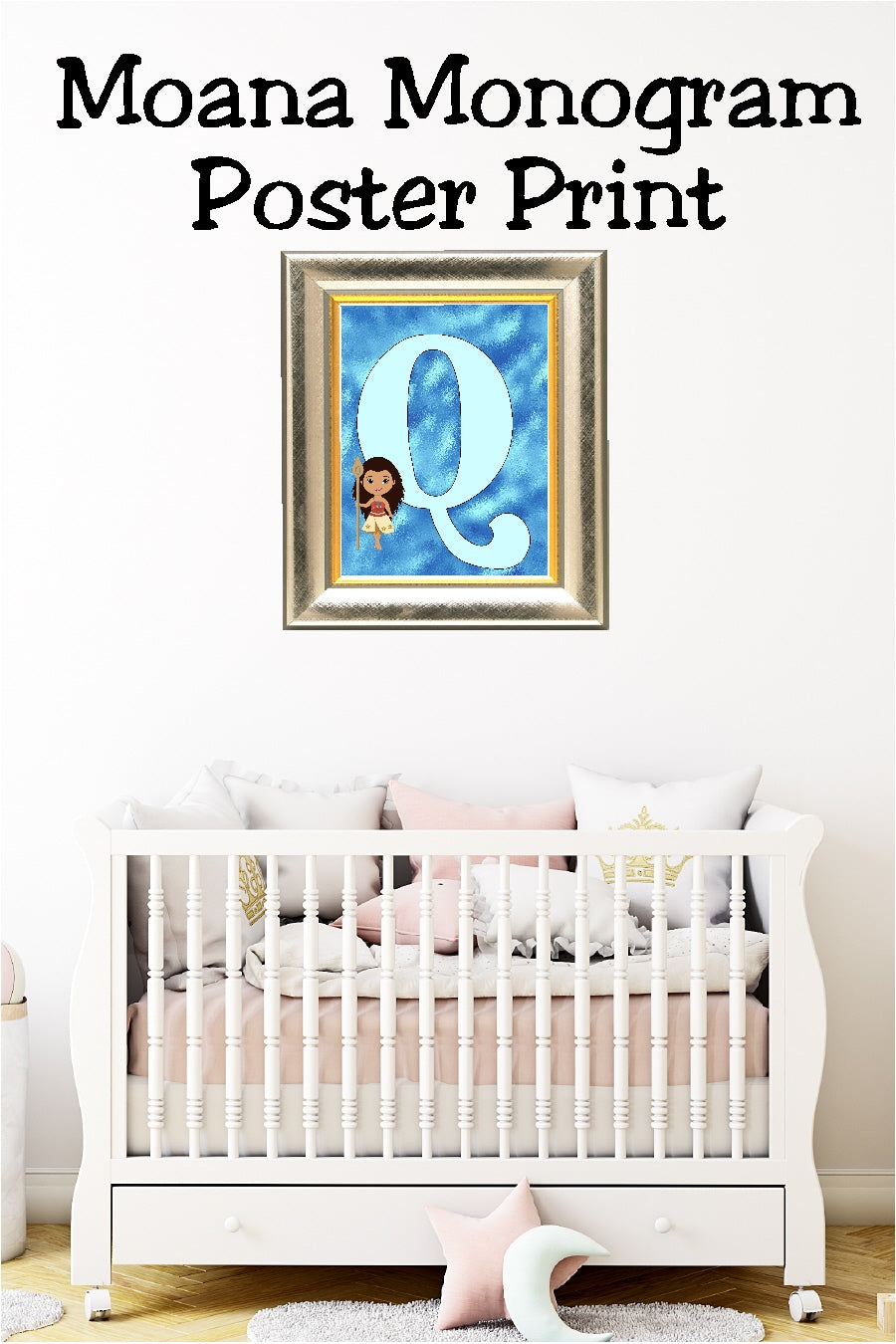 Moana Monogram Print