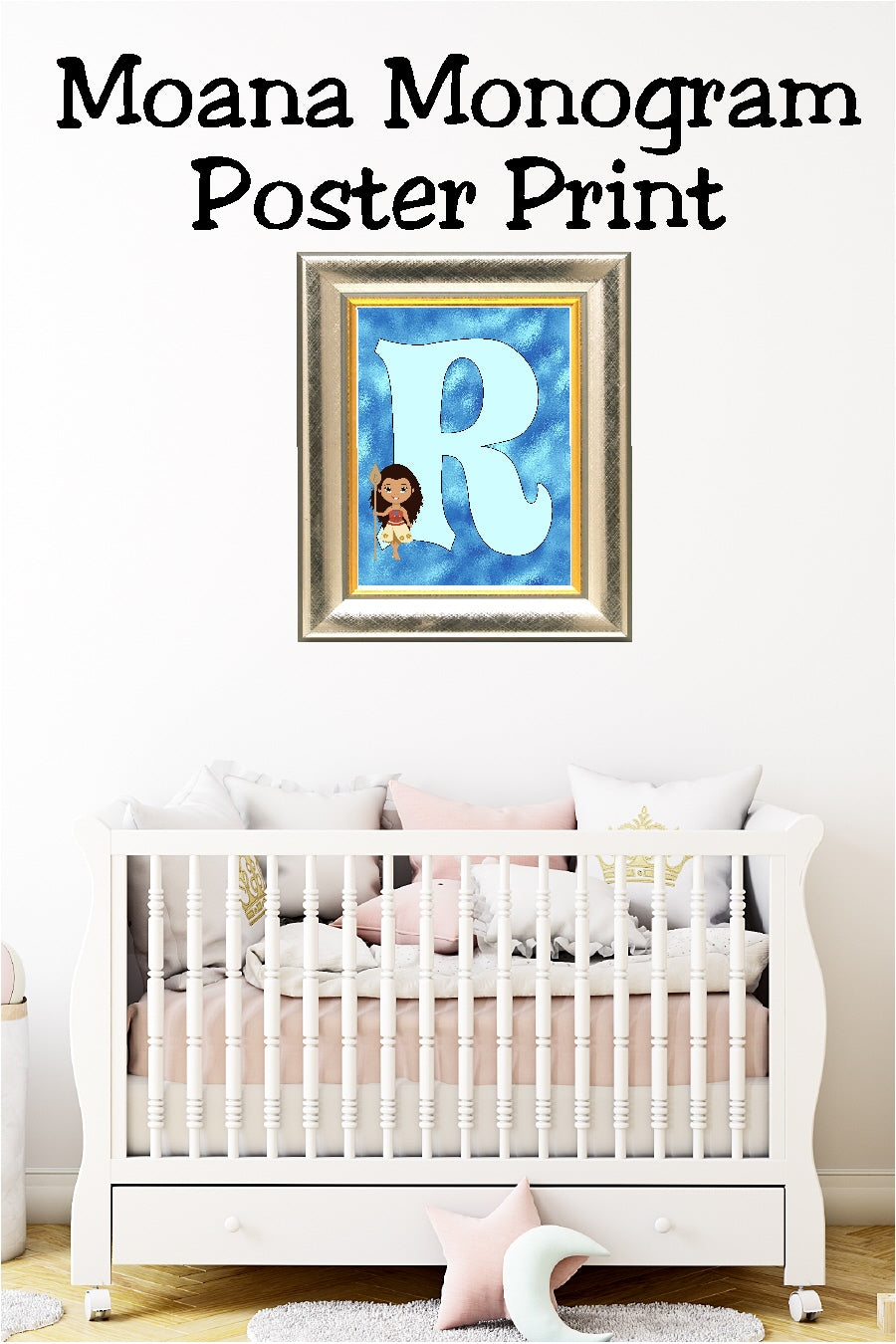 Moana Monogram Print