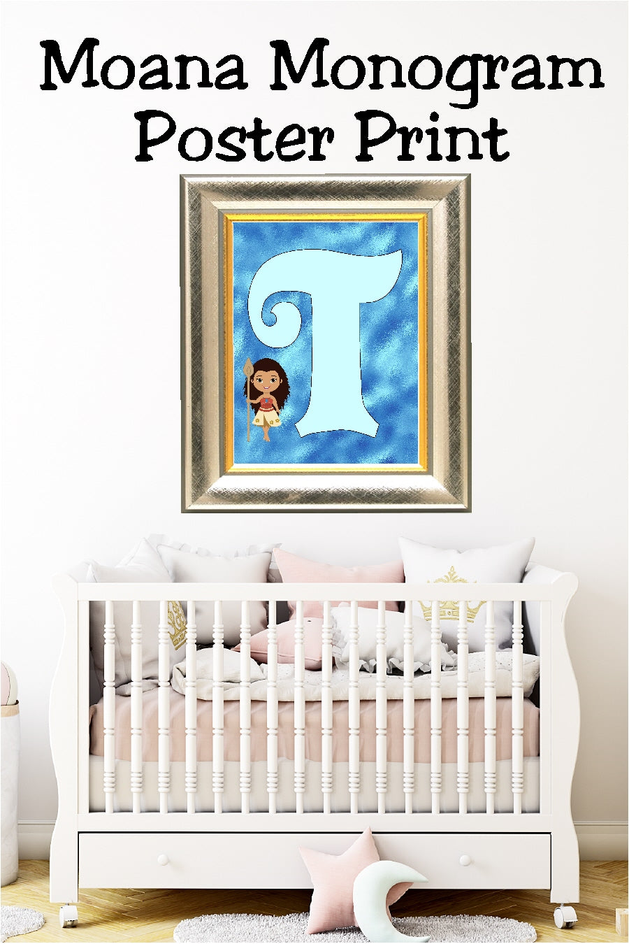 Moana Monogram Print