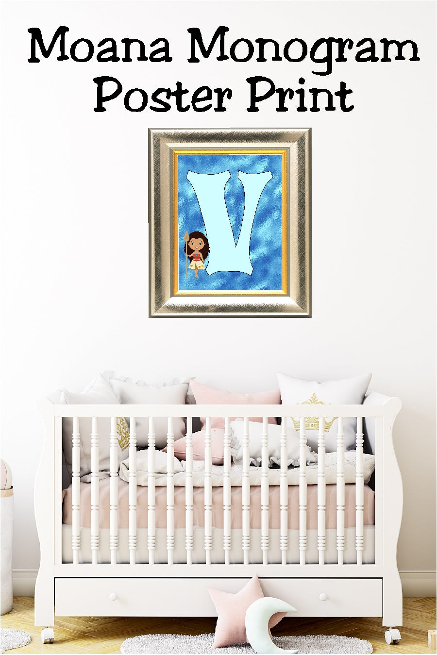 Moana Monogram Print
