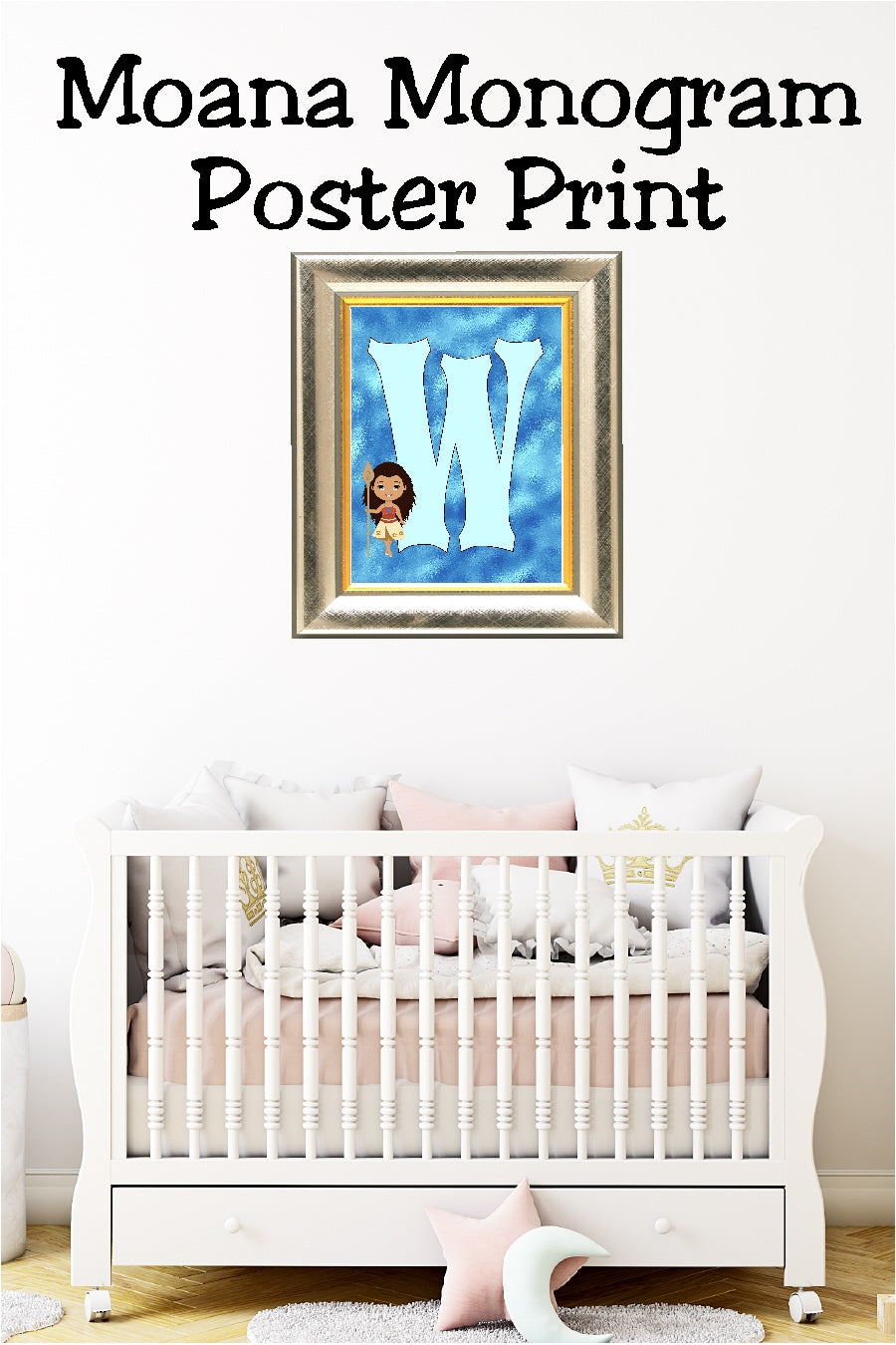 Moana Monogram Print